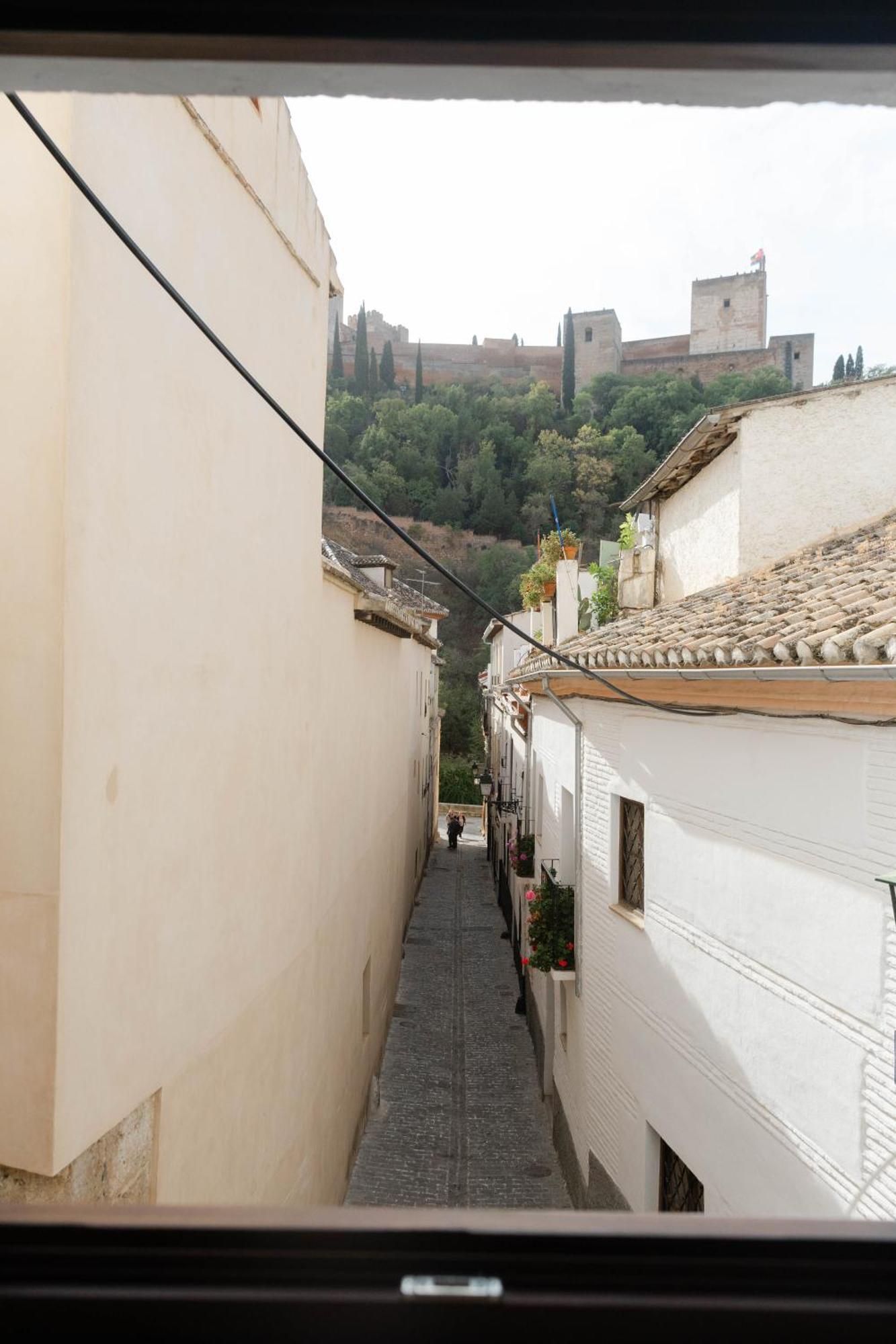 Apartamento Duplex Con Vista A La Alhambra Grenada Zewnętrze zdjęcie